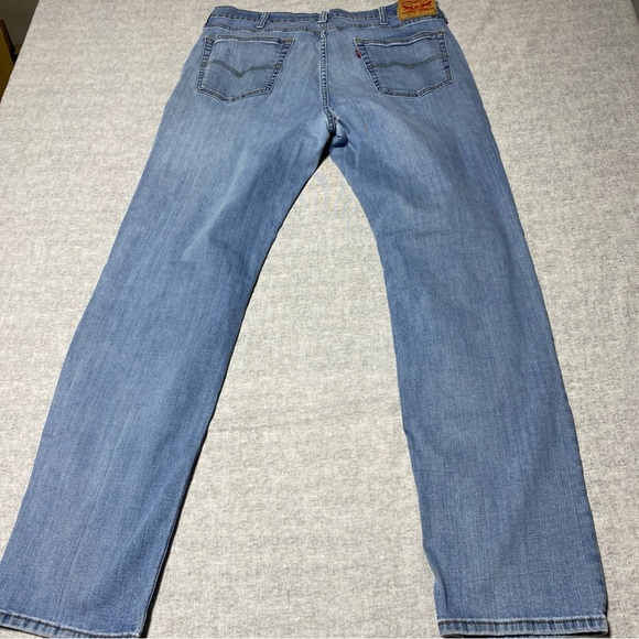 Levis 541 Jeans Mens Tag 38x36 Actual 37x34 Blue Athletic Chore Everyday - Picture 3 of 13